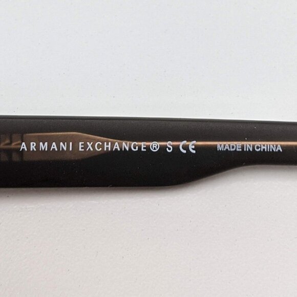 🕶️Armani Exchange AX1014 6058 Eyeglasses 53/17 145 /KAB516🕶️ - Picture 4 of 6